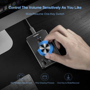 Vaydeer JP2011 USB Computer Volume Regolazione Controller Desktop Multimedia Rotary Button, JP2011