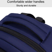 SKV B23344 Zaino da lavoro per laptop da uomo, grande capacità, borsa a tracolla doppia da viaggio all'aperto, B23344