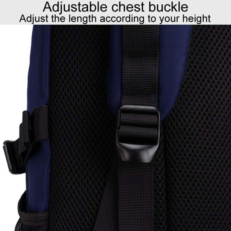 SKV B23344 Zaino da lavoro per laptop da uomo, grande capacità, borsa a tracolla doppia da viaggio all'aperto, B23344