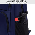 SKV B23344 Zaino da lavoro per laptop da uomo, grande capacità, borsa a tracolla doppia da viaggio all'aperto, B23344