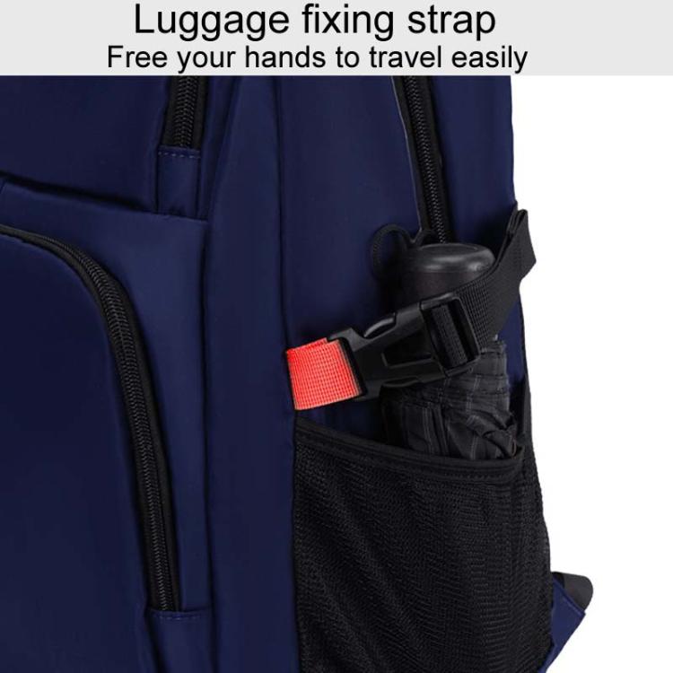 SKV B23344 Zaino da lavoro per laptop da uomo, grande capacità, borsa a tracolla doppia da viaggio all'aperto, B23344
