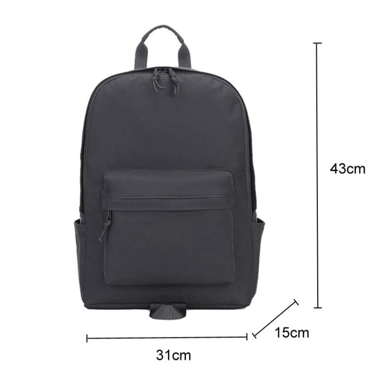 SKV SKV009 Zaino per laptop di grande capacità, borsa a tracolla doppia casual da esterno