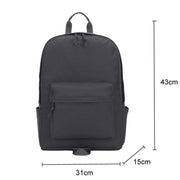 SKV SKV009 Zaino per laptop di grande capacità, borsa a tracolla doppia casual da esterno