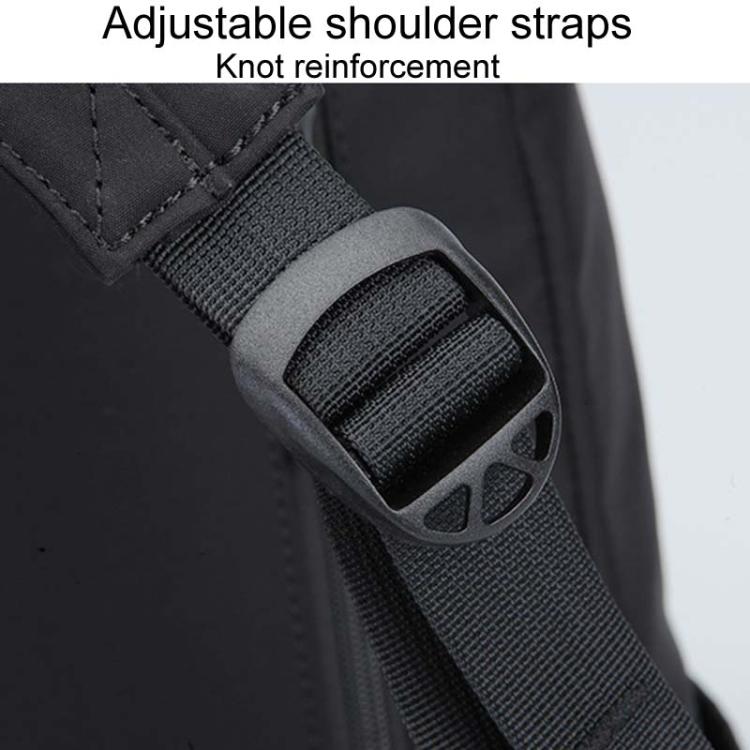 SKV SKV009 Zaino per laptop di grande capacità, borsa a tracolla doppia casual da esterno