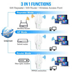Ripetitore WiFi a doppia banda Urant U13 1200Mbps 2.4G/5G Amplificatore di segnale, US Plug White, EU Plug White, US Plug Black, EU Plug Black