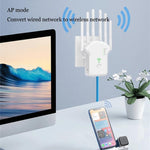 Ripetitore WiFi a doppia banda Urant U13 1200Mbps 2.4G/5G Amplificatore di segnale, US Plug White, EU Plug White, US Plug Black, EU Plug Black