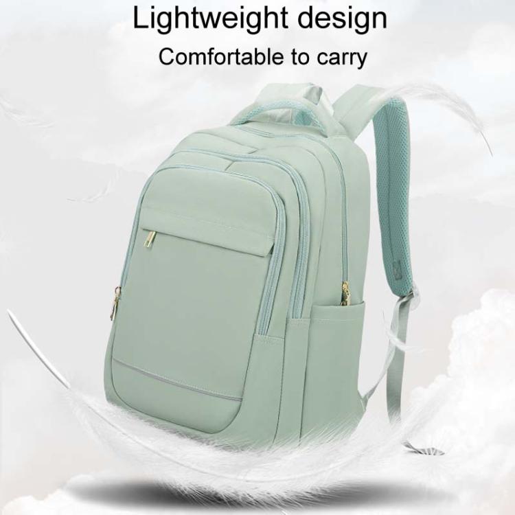SKV B23874 Borsa per laptop casual a doppia spalla, grande capacità, resistente all'acqua, B23874