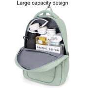 SKV B23874 Borsa per laptop casual a doppia spalla, grande capacità, resistente all'acqua, B23874