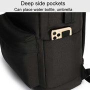 SKV B20537 Zaino per laptop di grande capacità, leggero, con doppia tracolla, da viaggio