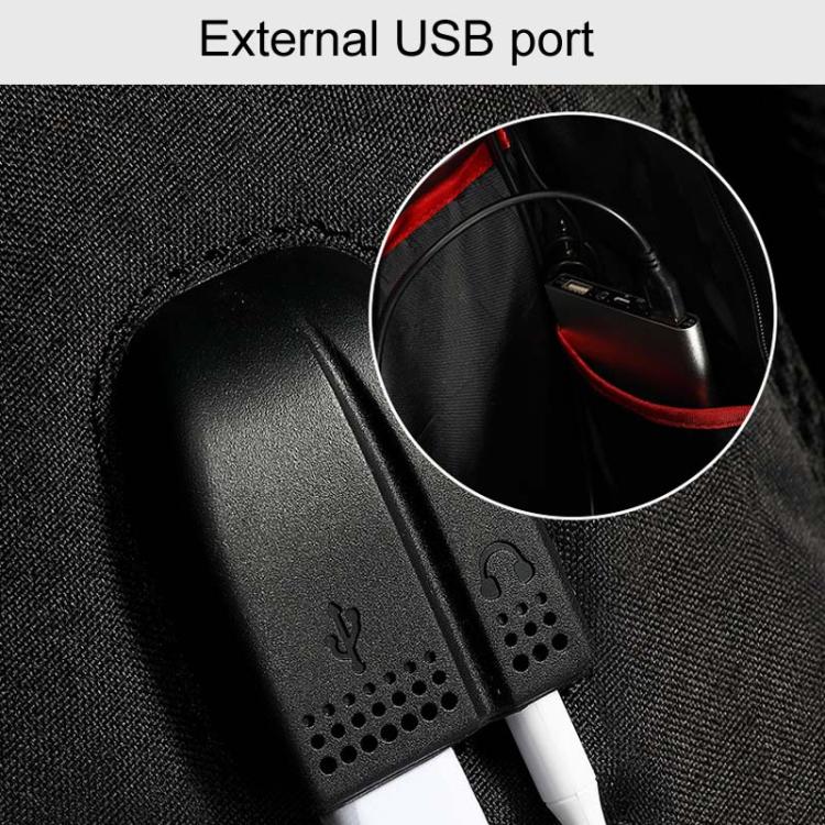 SKV B20537 Zaino per laptop di grande capacità, leggero, con doppia tracolla, da viaggio