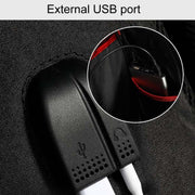 SKV B20537 Zaino per laptop di grande capacità, leggero, con doppia tracolla, da viaggio