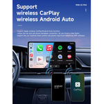 Adattatore Carlinkit originale a doppio canale, da cablato a wireless, per Android CarPlay., SE PRO