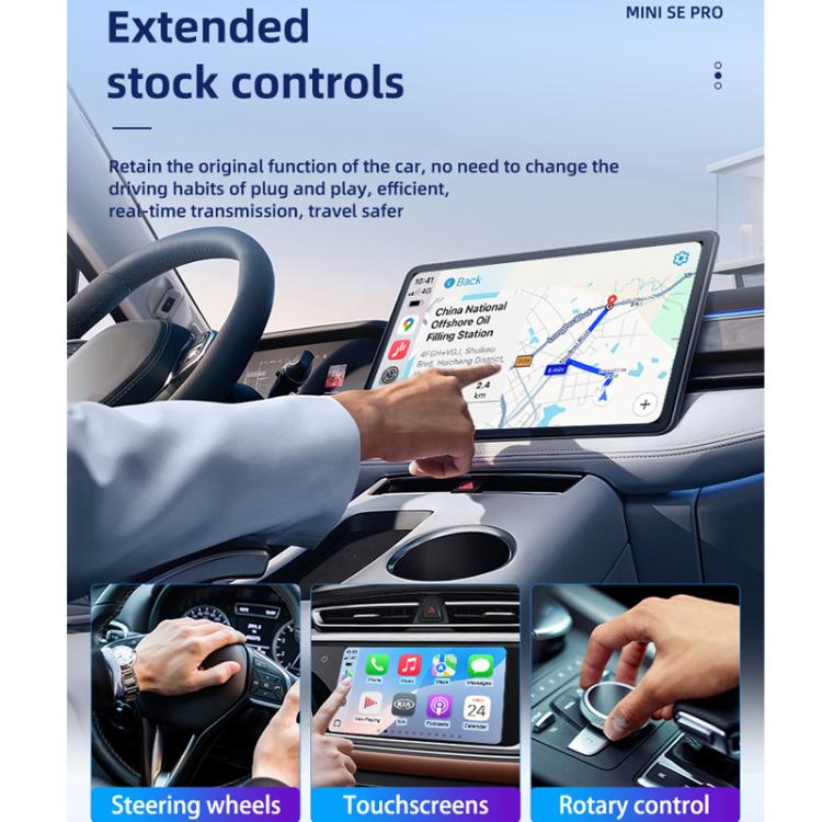 Adattatore Carlinkit originale a doppio canale, da cablato a wireless, per Android CarPlay., SE PRO