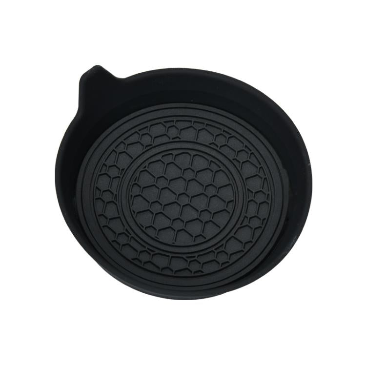 Sottobicchiere per acqua a doppio anello, antiscivolo e termoisolante, a forma di ciotola per auto, Black, Red, Gray, Pink, Blue, Yellow, White, Purple