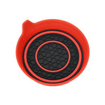 Sottobicchiere per acqua a doppio anello, antiscivolo e termoisolante, a forma di ciotola per auto, Black, Red, Gray, Pink, Blue, Yellow, White, Purple