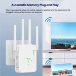 Ripetitore wireless Urant U10 300Mbps 2.4G Amplificatore di segnale WiFi con 4 antenne, US Plug Black, US Plug White, EU Plug Black, EU Plug White, UK Plug Black, UK Plug White