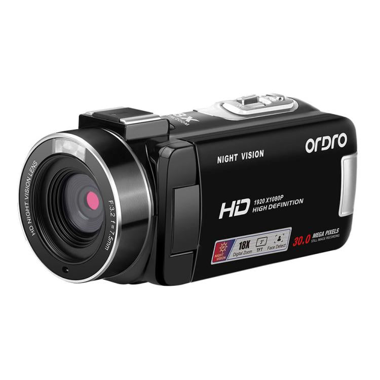 Telecamera digitale a infrarossi per visione notturna HD 1080P 30fps Ordro, B320 Black, B320 Gold