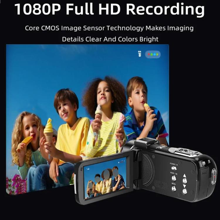Telecamera digitale a infrarossi per visione notturna HD 1080P 30fps Ordro, B320 Black, B320 Gold