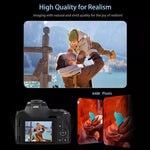 Ordro Digital Camera 4K Ultra HD con Zoom Ottico 12X