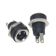 Presa di alimentazione femmina CC per apparecchiature elettroniche da 30 pezzi con dado, DC5.5x2.1MM, DC5.5x2.1MM Full Copper, DC5.5x2.5MM, DC3.5x1.3MM