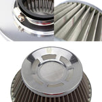 Filtro aria auto ad alto flusso con testa a fungo, aspirazione motore, cartuccia modificata, Small, Medium, Large