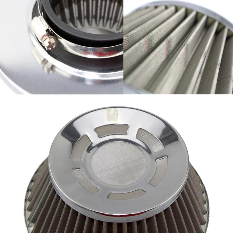 Filtro aria auto ad alto flusso con testa a fungo, aspirazione motore, cartuccia modificata, Small, Medium, Large