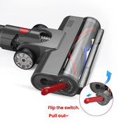 Per aspirapolvere Dyson V7 / V8 / V10 / V11 / V15 Spazzola per pavimenti a turbina ad alta coppia con illuminazione, Turbine Floor Brush