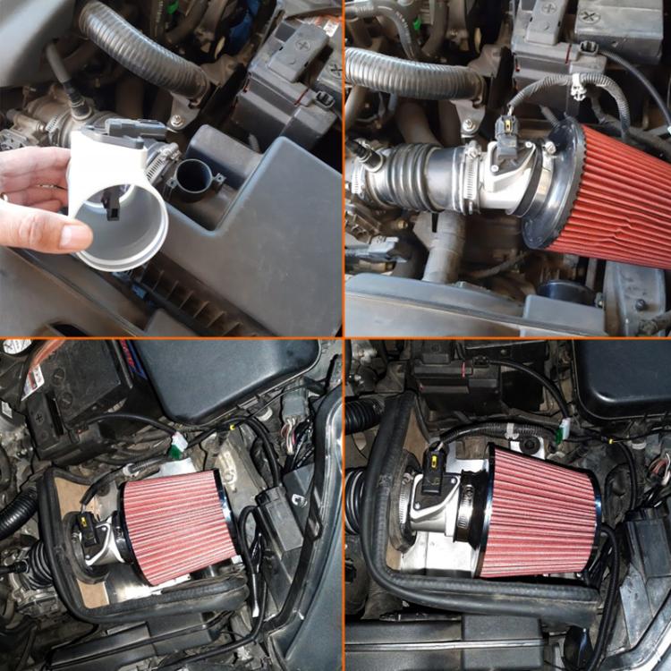 Per Mazda 3 / 6 / CX-4 / Axela Filtro di aspirazione aria fredda ad alto flusso, 1.5L-60-BK, 1.5L-60-RD, 2.0L-70-BK, 2.0L-70-RD, 2.5L-76-BK, 2.5L-76-RD
