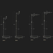 Staffa telescopica per proiettore nascosto da pavimento per uso domestico Xiaotian, 1.2m Pallet Model, 1.2m Bend Model, 1.6m Bend Model, 1.6m Pallet Model