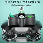 Kewig M33-A5 Supporto per cellulare con caricabatterie wireless QI da 15 W, antifurto, per equitazione all'aperto, M33-A5