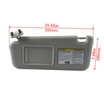 Visiera parasole sinistra per Toyota RAV4 2006-2013 grigio TBD0605624801A A2892