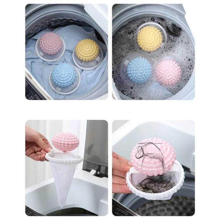 Sacchetto filtro per capelli, cattura pelucchi per lavatrice