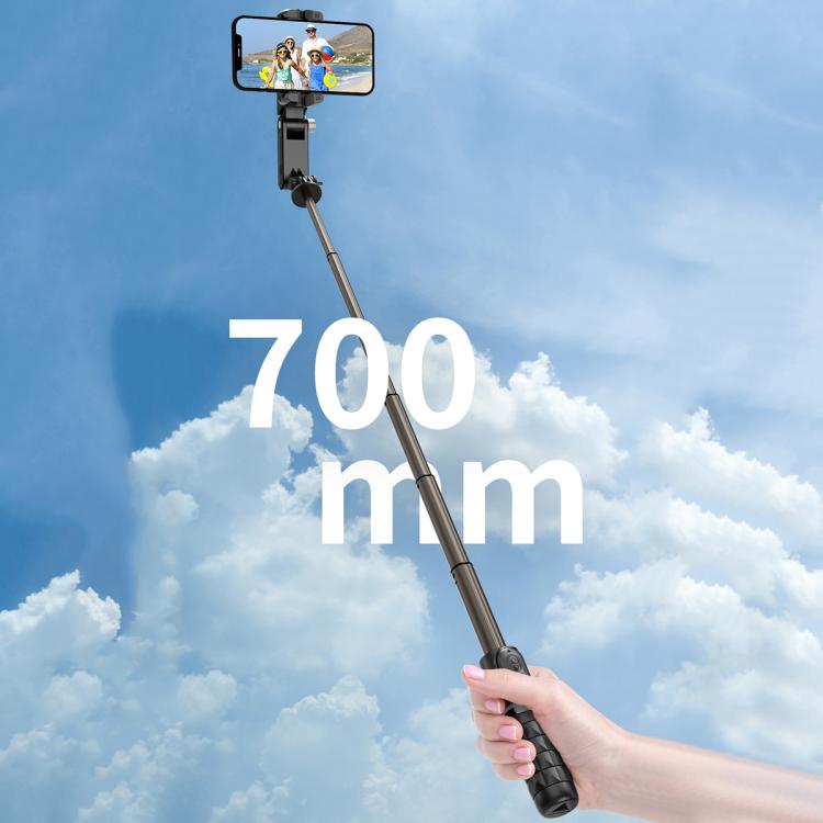 TokQi Q18 Desktop Wireless Remote Control Gimbal Stabilizzatore Portatile Luce di Riempimento Selfie Stick Treppiede