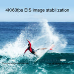 WIFI Grandangolo EIS Anti-shake Touch Colore Doppio schermo Telecomando Videocamera sportiva, Q60TR