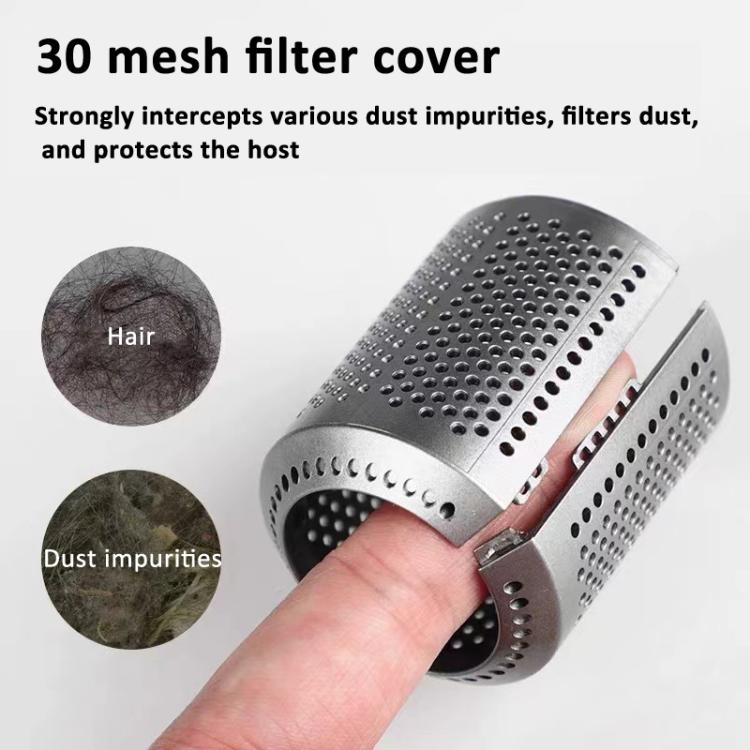 Per Dyson HD01 / HD03 / HD08 / HD15 Asciugacapelli Coperchio filtro esterno con design aperto Parti di ricambio, Open Outer Filter Silver, Open Outer Filter Black, Open Outer Filter Rose Red