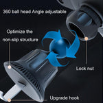 Supporto di ricarica wireless per auto a scatto per telefoni cellulari da 15 W