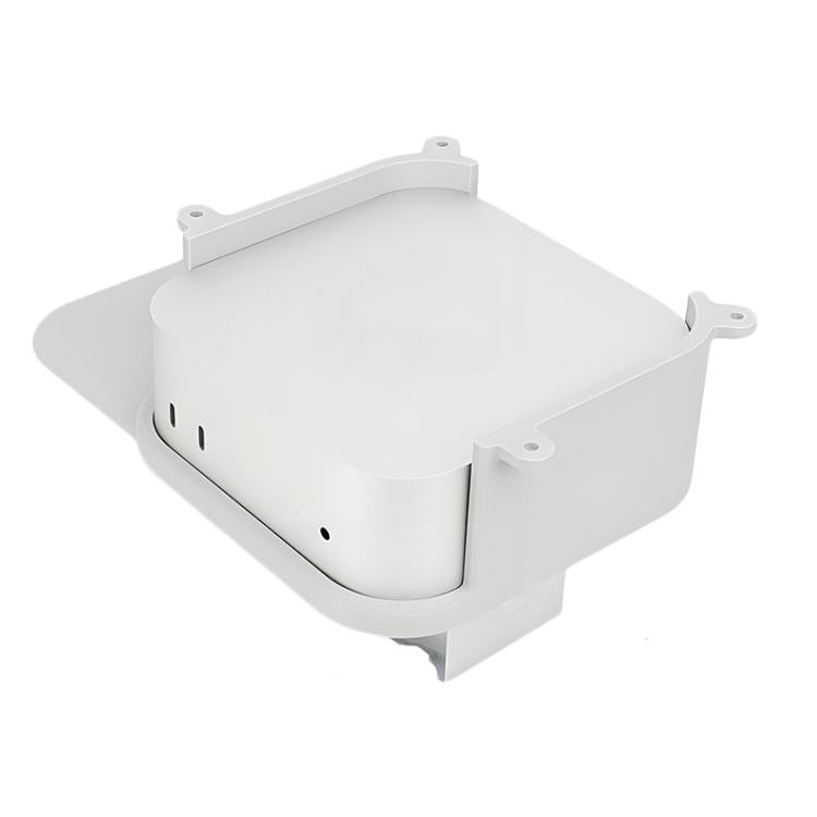 Per Mac Mini M4 Supporto da scrivania sospeso Supporto da scrivania perforato con viti