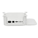 Per Mac Mini M4 Supporto da scrivania sospeso Supporto da scrivania perforato con viti