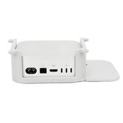 Per Mac Mini M4 Supporto da scrivania sospeso Supporto da scrivania perforato con viti