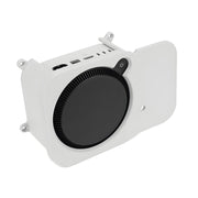 Per Mac Mini M4 Supporto da scrivania sospeso Supporto da scrivania perforato con viti