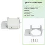 Per Mac Mini M4 Supporto da scrivania sospeso Supporto da scrivania perforato con viti