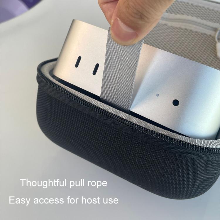Per Mac Mini M4 Custodia di stoccaggio Computer Host Custodia di stoccaggio rigida protettiva portatile