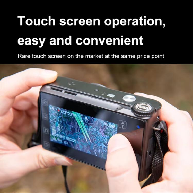 Videocamera digitale micro SLR touch screen 4K HD, videocamera DSLR MP3, videocamera anti-vibrazione da 64 MP, videocamera per vlogging