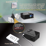 YT100 Supporta 1080P Mini proiettore portatile WiFi Mirroring wireless per smartphone iOS Android