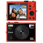Fotocamera digitale 5K WiFi 72MP con doppia lente