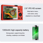 Fotocamera digitale 5K WiFi 72MP con doppia lente