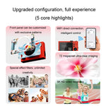 Fotocamera digitale 5K WiFi 72MP con doppia lente