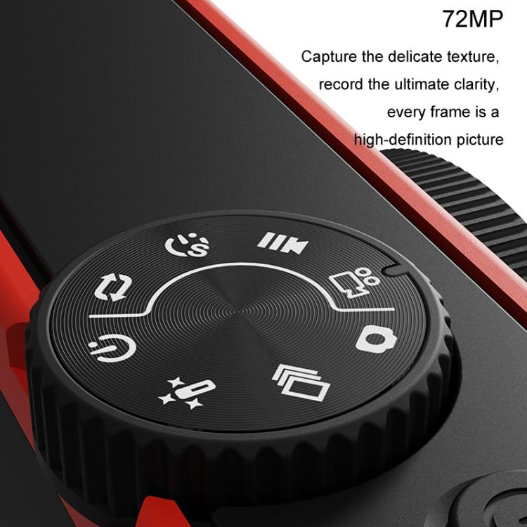 Fotocamera digitale 5K WiFi 72MP con doppia lente