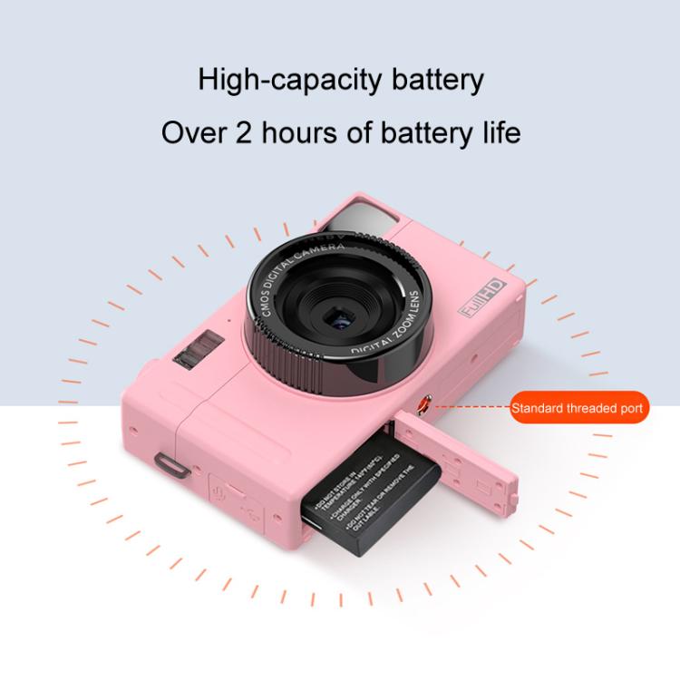 AMKOV CD-R1 24MP HD Pixel Shooting Student Camera 1080P Video Registrazione CCD Foto Video HD Camera