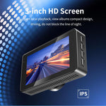 Registratore di guida 4K+1080P Doppia registrazione anteriore e posteriore Immagini di retromarcia WIFI